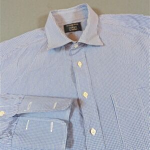 Gitman Brothers Button Up French Cuff Shirt Mens Size XL USA Made
